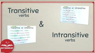 Transitive and Intransitive Verbs | English Grammar | EasyTeaching