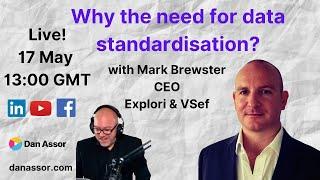 Why the need for data standardisation? #eventprofs