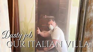 A VERY Dusty job  Saving our villa 