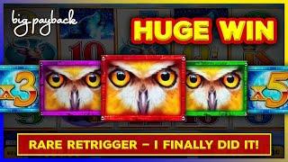 Rare Retrigger → HUGE!!! Timber Wolf Triple Power Slots - I FINALLY DID IT!