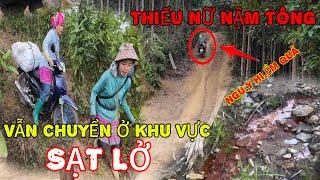 BẤT NGỜ Khi khám phá khu vực SẠT LỞ bắt gặp các THIẾU NỮ vẫn chuyển trên các đỉnh dốc