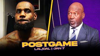 Lakers/Mavs Postgame x Analysis: J.Worthy, LeBron, DFS, Reaves, Redick Reactions | Jan 8, 2025