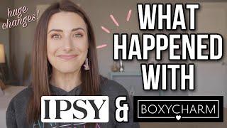 DID YOU HEAR ABOUT IPSY & BOXYCHARM?! | ipsy's march bags and all the big changes