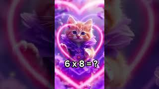 Think and solve #brainblitz #brainblitz #cutecat #mathbomb