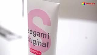 Gel Sagami Original, gel bôi trơn cao cấp tăng độ ẩm tự nhiên khi quan hệ, không màu, không mùi