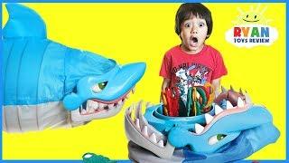 Shark Bite Let’s Go Fishin’ Family Fun Games for Kids!