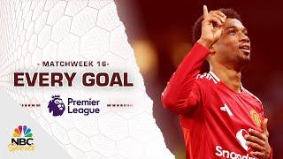 Every Premier League goal from Matchweek 16 (2024-25) | NBC Sports