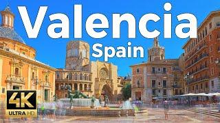 Valencia, Spain Walking Tour (4k Ultra HD 60fps) – With Captions