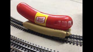 Oscar Mayer Wienermobile O-gauge Trackmobile or Speeder Project.