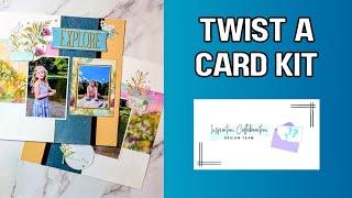 Ideas for Using A Card Kit To Create a Scrapbook Layout