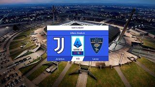 Juventus vs Lecce | Allianz Stadium | 2023-24 Serie A | PES 2021