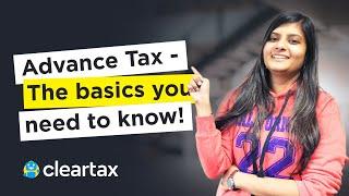 Advance Tax - Basics