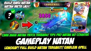 CARA MAIN NATAN SEASON 34 + TIPS PRO NATAN PATCH TERBARUBUILD NATAN TERSAKIT 2024GAMEPLAY NATAN