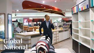 Global National: March 17, 2025 | Liquidation of all Hudson's Bay stores set to start