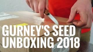 Gurney's Seed Unboxing 2018