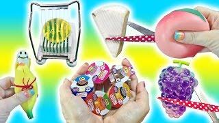 What's Inside Squishy Food Toys! I Cut My Favorite Squishy! Jumbo Squish