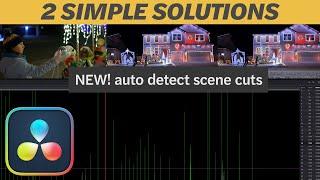 Detect Scene Cuts Automatically! - DaVinci Resolve 17 Tutorial