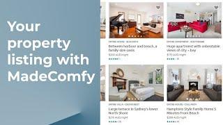 Your property listing with MadeComfy - FAQs