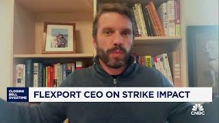 For every day of striking there could be 7-10 days of port congestion: Flexport CEO Ryan Petersen