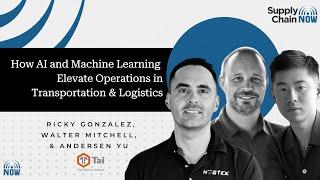 How AI and Machine Learning Elevate Operations in Transportation & Logistics