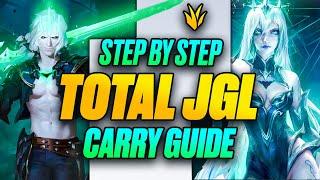 Step By Step TOTAL JUNGLE CARRY Guide To Dominate Games! | How To Get S+ EVERY Game On EVERY Jungler