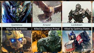 All Death Kills in Transformers ~ Part 2 | Transformers One 2024 (Autobots vs Decepticons)