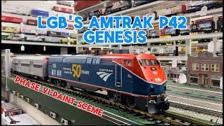 LGB's G Scale Amtrak P42 Genesis Locomotive