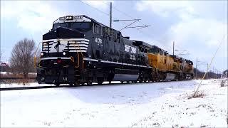 NS AC44C6M during Wabtec strike