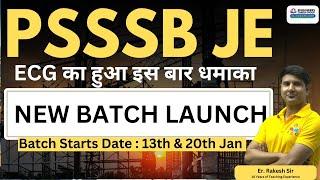 PSSSB SDO Expected Vacancy 2025 | PSSSB New Batches Announcement | Engineers Career Group