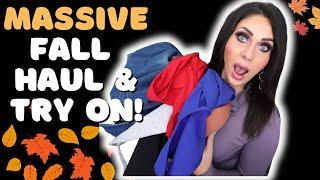 HUGE AFFORDABLE FALL  TRY ON HAUL - ALI EXPRESS - WEIGHT LOSS JOURNEY!