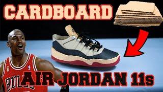 I MADE JORDAN 11s FROM CARDBOARD