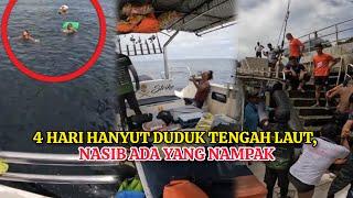 "4 HARI WEH,KENTAL BETUL"-PEMANCING SELAMATKAN 4 WARGA INDONESIA H4NYVT 4 HARI DI PERAIRAN MALAYSIA