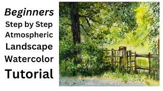 How To Paint Trees & Foliage In Watercolour