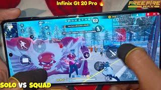 HANDCAM  Infinix Gt 20 Pro Free Fire Gameplay | AMOR GAMING