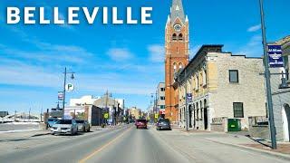 Belleville Downtown Drive 4K - Ontario, Canada