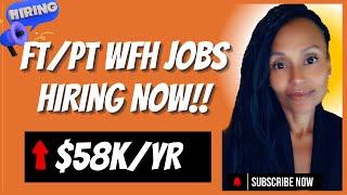 FT/PT Work-from-Home Jobs Hiring NOW!