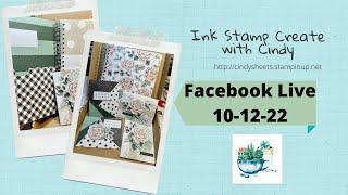 Birthday Card Organizer Kit by Stampin' Up! Ink Stamp Create with Cindy Facebook Live 10-12-22