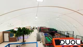 World's first Family Activity Centre inside a 1,800m2 airdome!