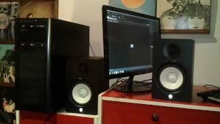 Yamaha HS50M studio monitors as desktop speakers