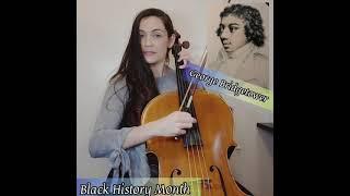 George Bridgewater for #BlackHistoryMonth from @KatieTheCellist