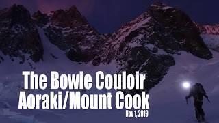 Skiing the Bowie Couloir on Mount Cook// DAVE SEARLE