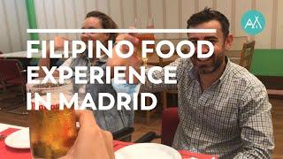 Let's try Filipino food for the first time | Madrid, Spain