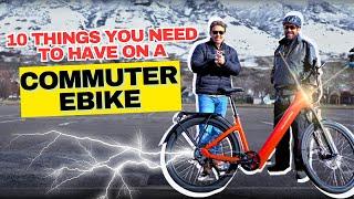 10 Things You NEED to HAVE on a Commuter eBike | Vanpowers Urban Glide Pro