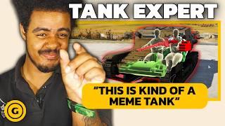 Tank Expert Reacts to Tanks In Games