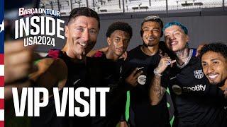 DOUBLE TRAINING SESSION + SPECIAL SPOTIFY VISIT | INSIDE TOUR (day 2) | FC Barcelona 