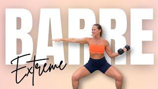 45 MIN Full Body Barre Extreme Workout | Sculpt & Tone