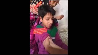 Brave boy