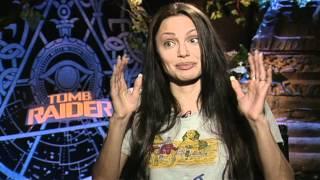 Lara Croft: Tomb Raider: Angelina Jolie Interview | ScreenSlam