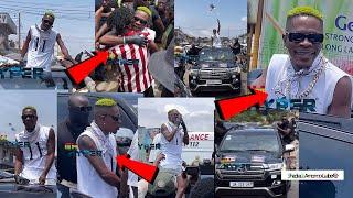 SAFA CONVOY: SHATTA WALE ST0RM ACCRA AS HE LAUNCHED THE “SAFA ALBUM” THE STREET LOVE WALE! WOW!