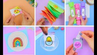 HOW TO MAKE EASY PAPER CRAFTS AND HACKS - Gift Ideas, School Crafts, Funny Tricks